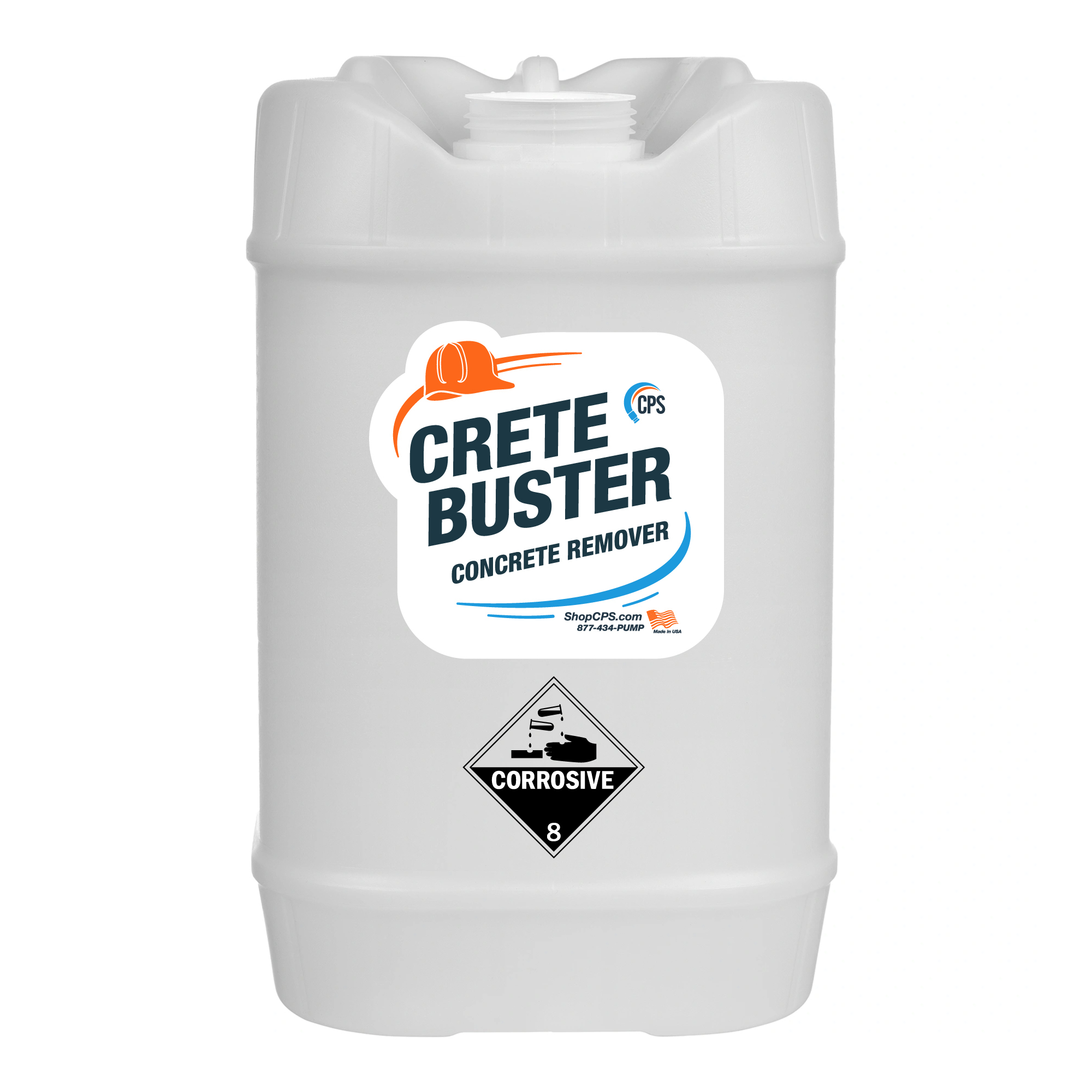 Concrete Pump Supply, Crete-Buster Concrete Removal Concentrate - 5 Gallons